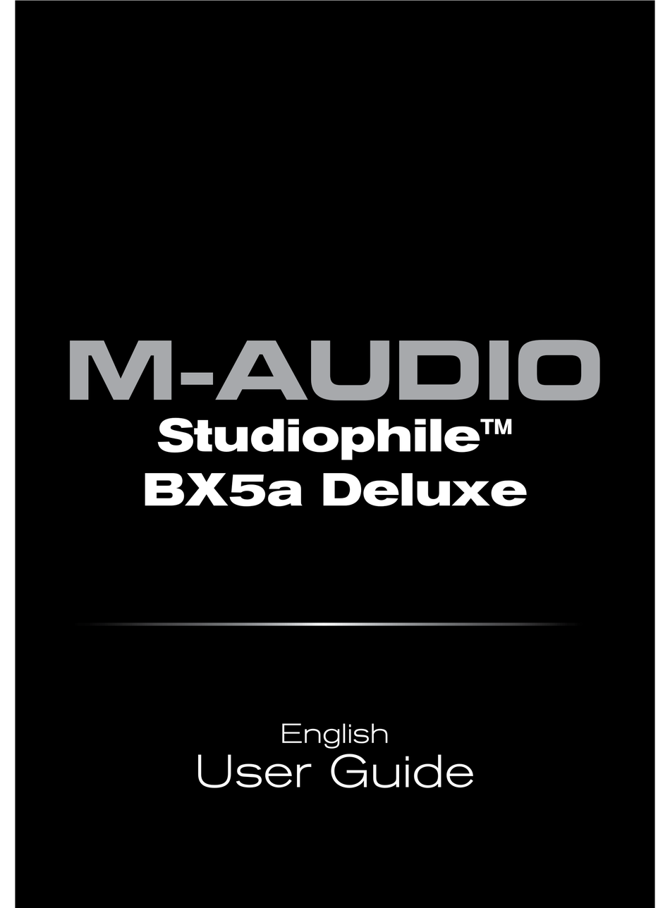 studiophile bx5a deluxe
