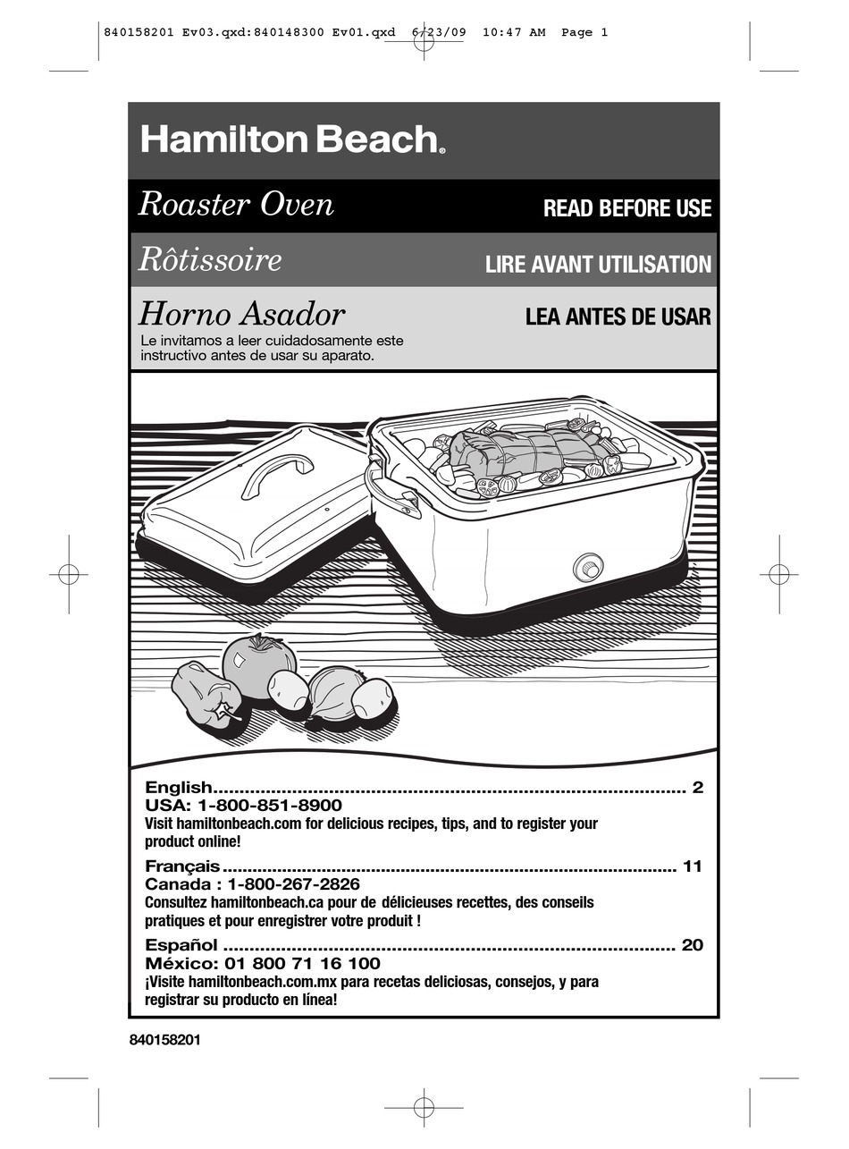 User manual Hamilton Beach Quantum Air Fry 31350 (English - 36 pages)