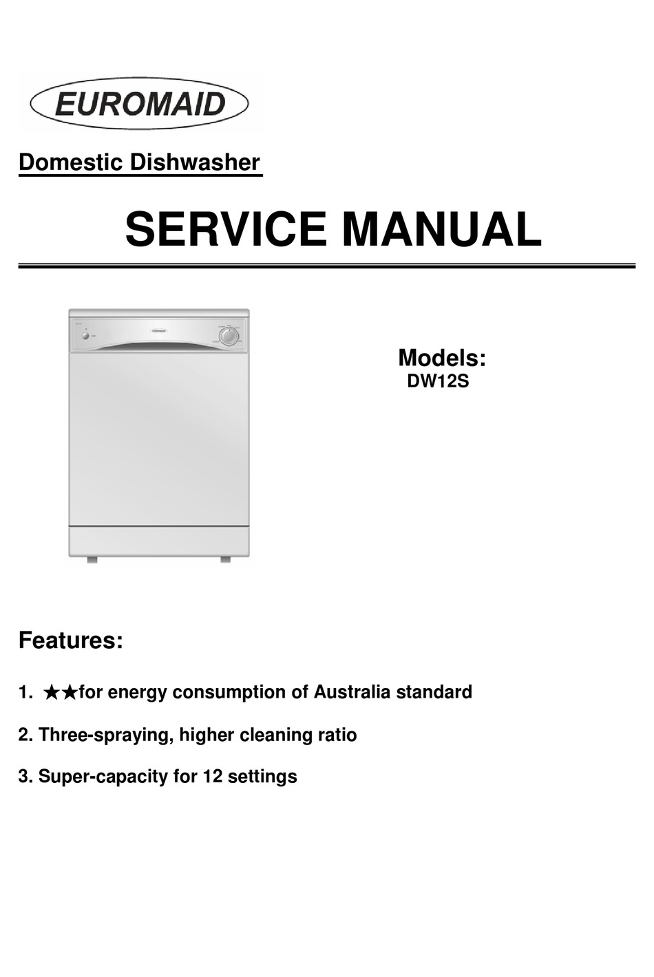 EUROMAID DW12S SERVICE MANUAL Pdf Download ManualsLib