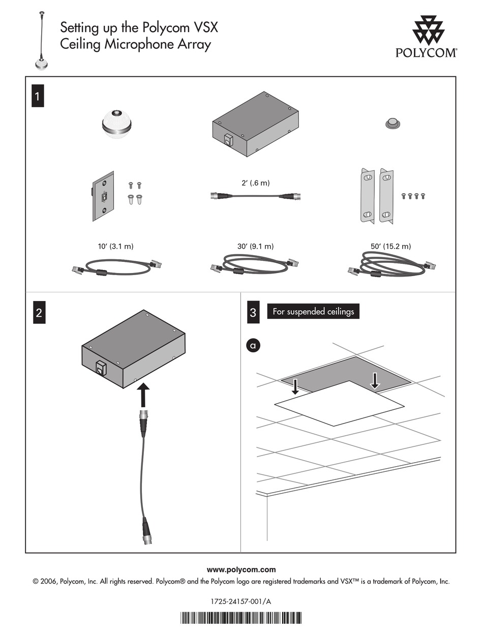 POLYCOM VSX 5000 SETTING INSTRUCTIONS MANUAL Pdf Download | ManualsLib
