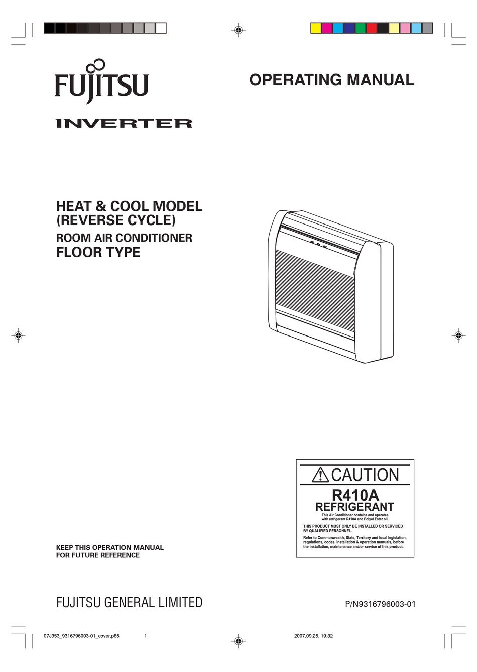 FUJITSU INVERTER 931679600301 OPERATING MANUAL Pdf Download ManualsLib