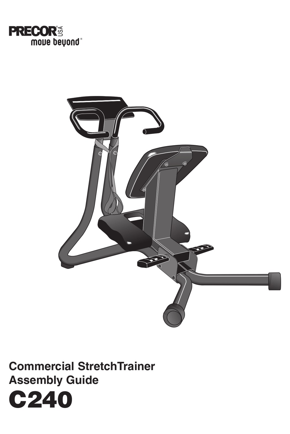PRECOR MOVE BEYOND C240 ASSEMBLY MANUAL Pdf Download ManualsLib