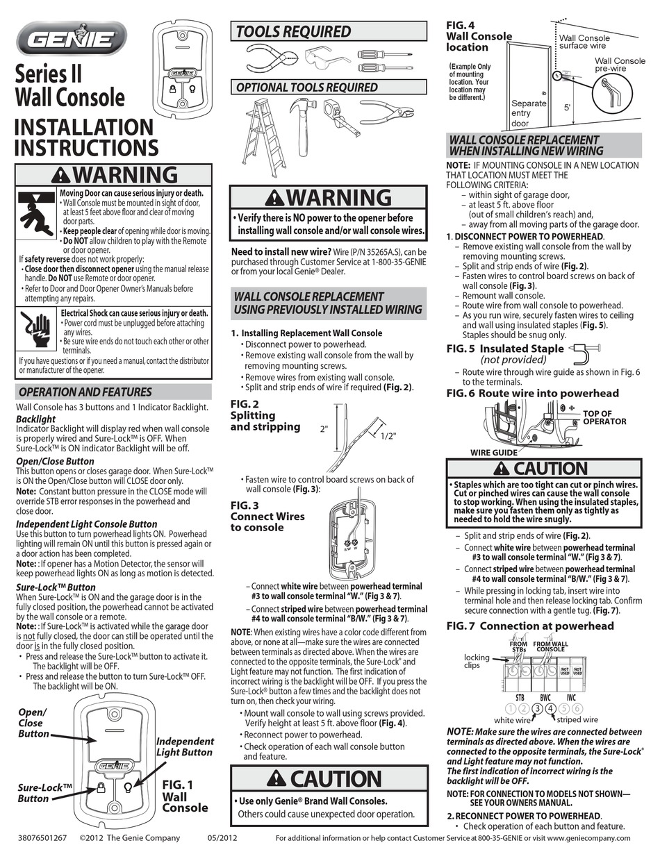 Genie Model 2024 Manual