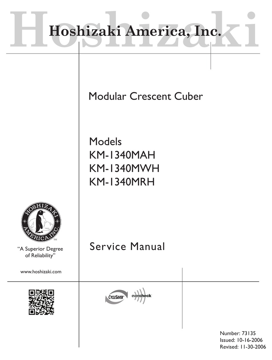 hoshizaki km1340mah