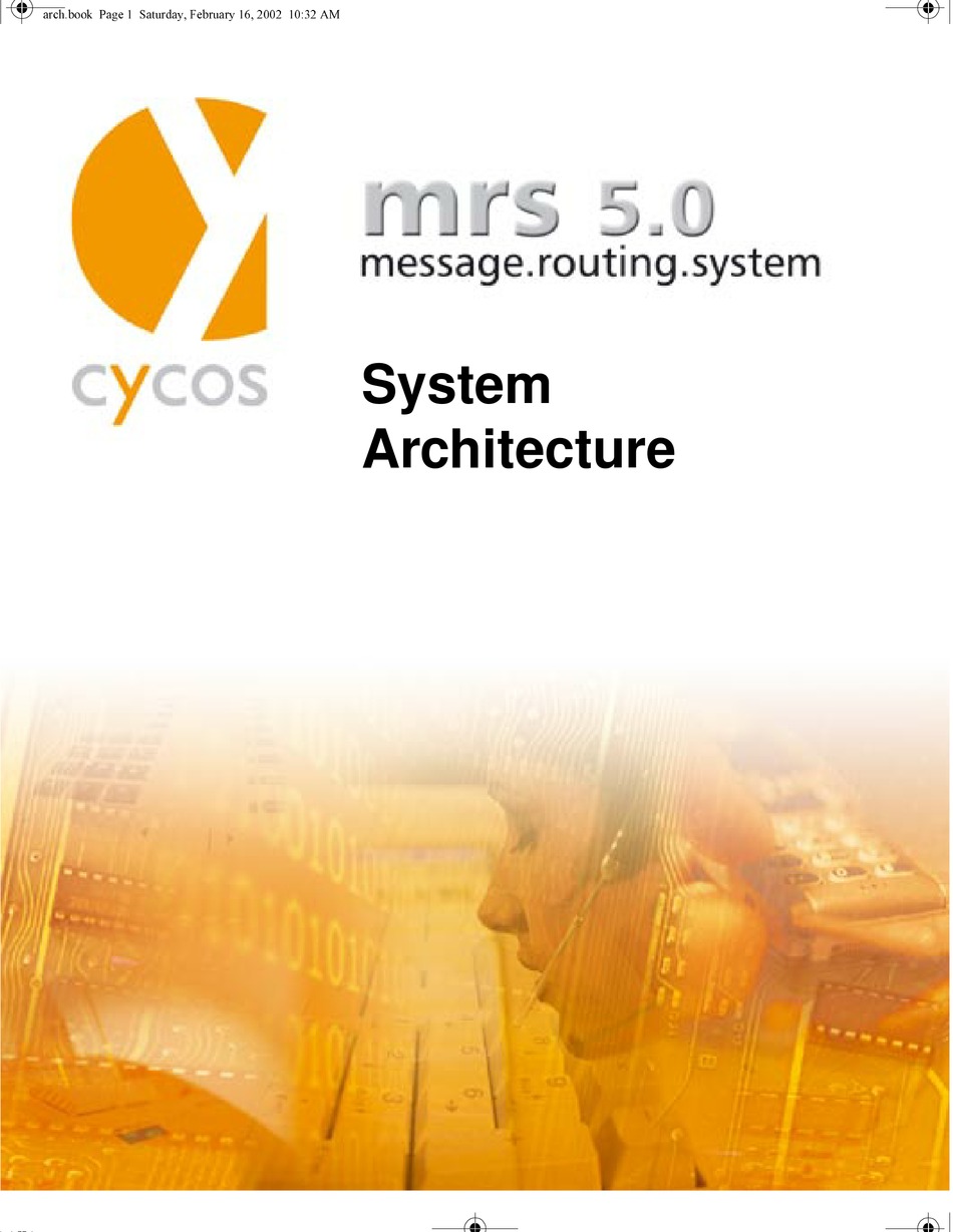 Cycos Mrs 5 0 Manual Pdf Download Manualslib