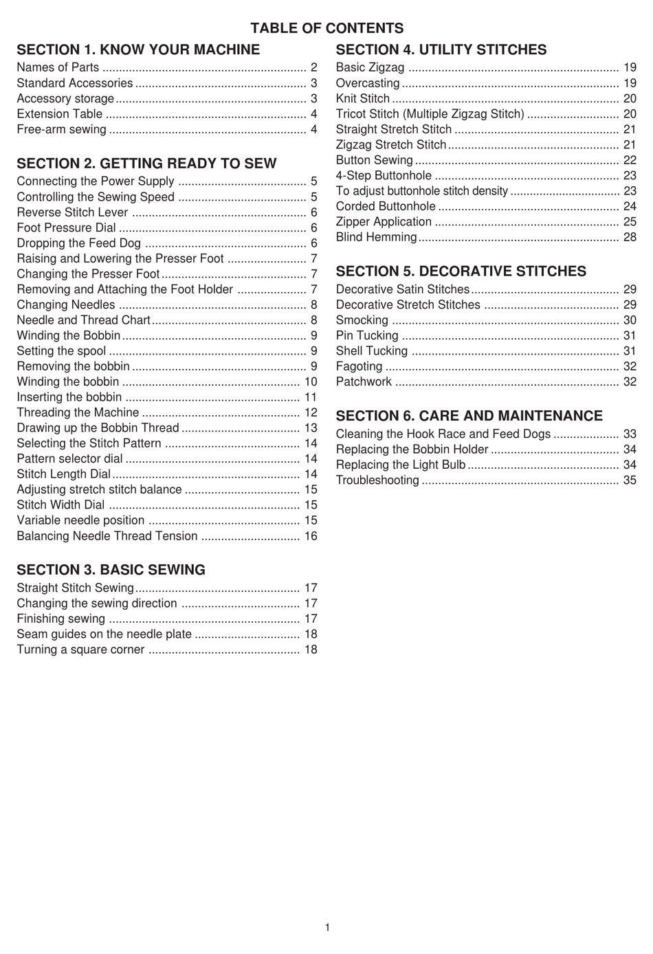 JANOME SEWING MACHINE INSTRUCTION BOOK Pdf Download ManualsLib