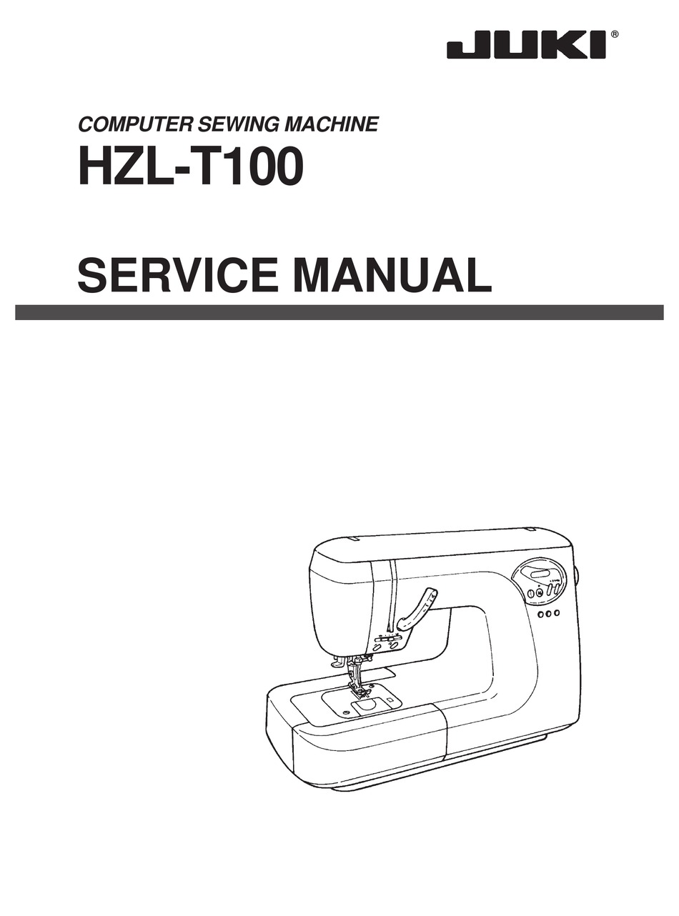 JUKI HZLT100 SERVICE MANUAL Pdf Download ManualsLib
