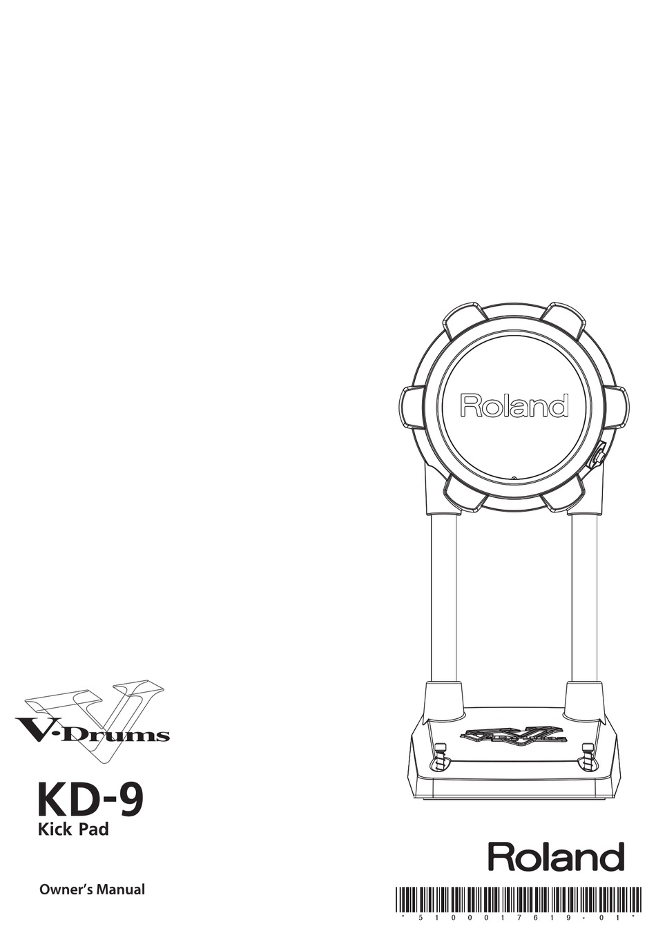 ROLAND VDRUMS KD9 OWNER'S MANUAL Pdf Download ManualsLib