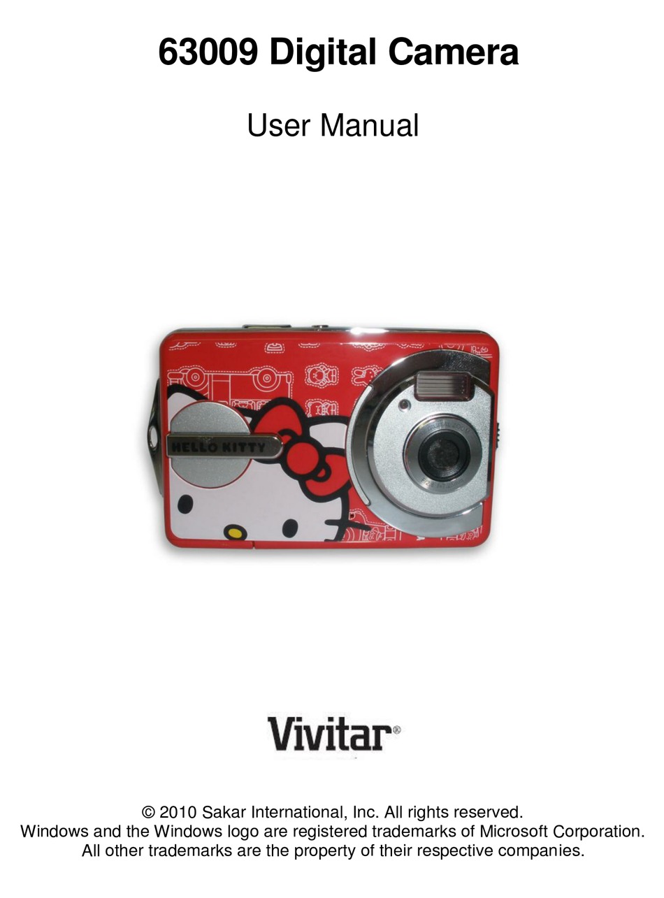 VIVITAR 63009 USER MANUAL Pdf Download | ManualsLib