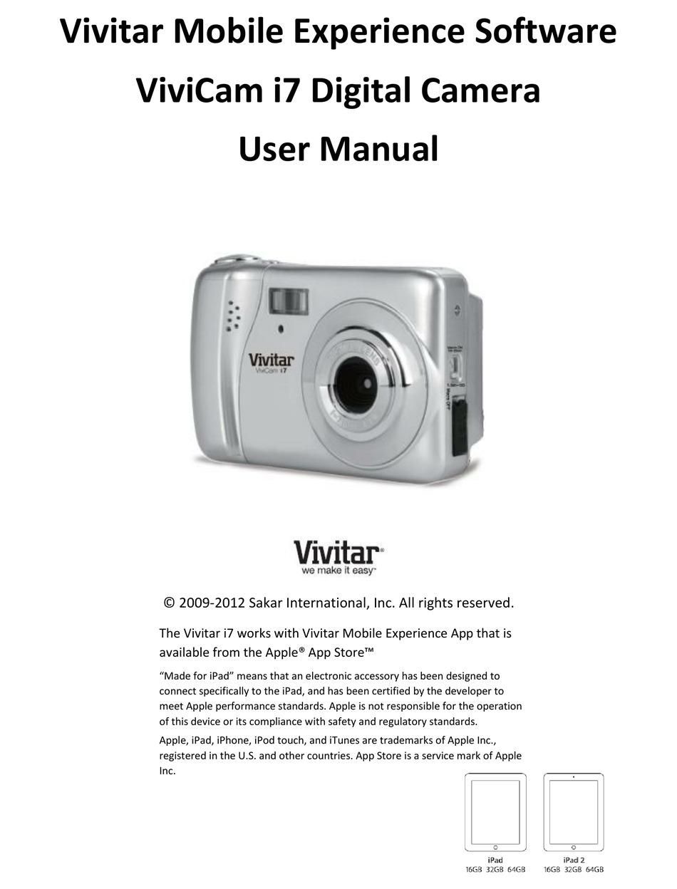 Vivitar experience image manager for 26693