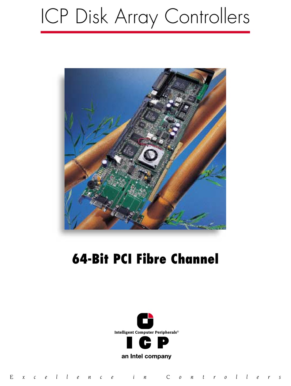ICP VORTEX CORPORATION 64BIT PCI FIBRE CHANNEL SPECIFICATION Pdf