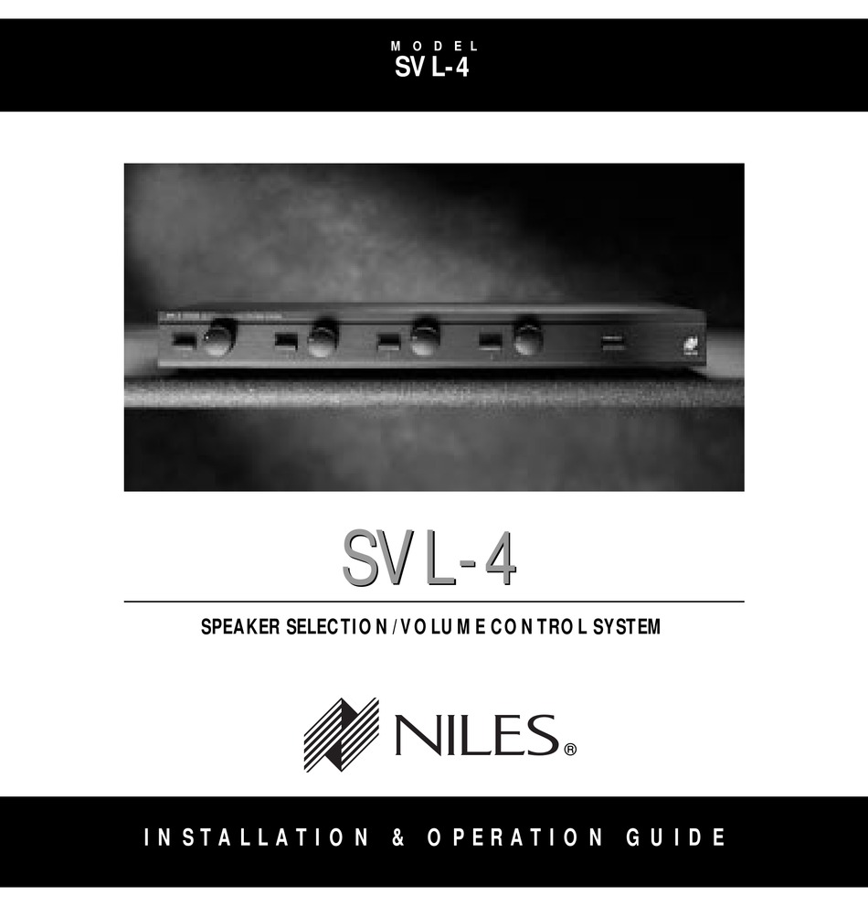 svl 4 speaker selector