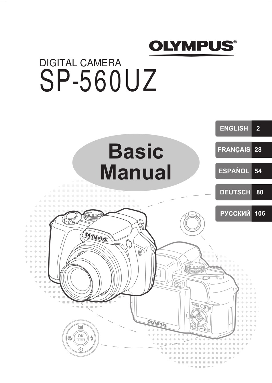 OLYMPUS SP560UZ BASIC MANUAL Pdf Download ManualsLib
