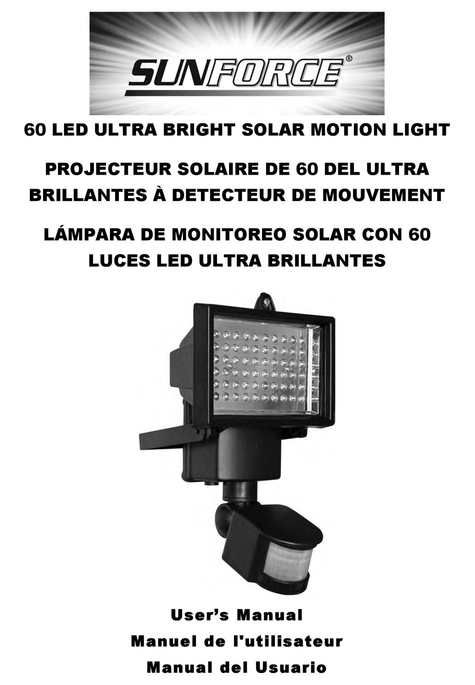 Sunforce 60 led solar motion deals light