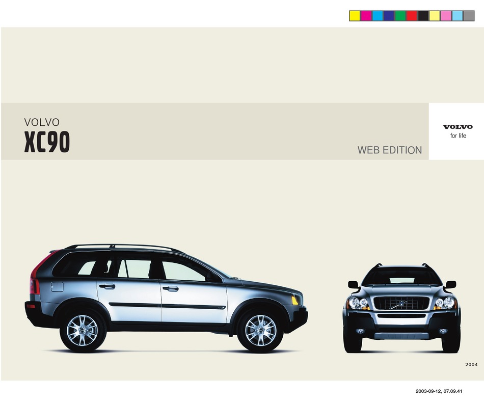 VOLVO XC90 OWNER'S MANUAL Pdf Download | ManualsLib