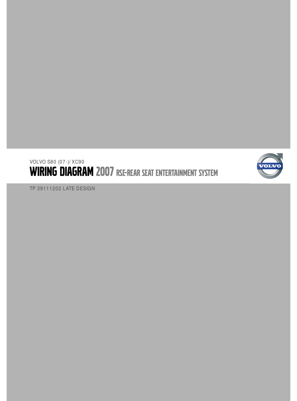 VOLVO S80 WIRING DIAGRAM Pdf Download | ManualsLib | Volvo S80 Wiring Diagram Complete Guide | | ManualsLib