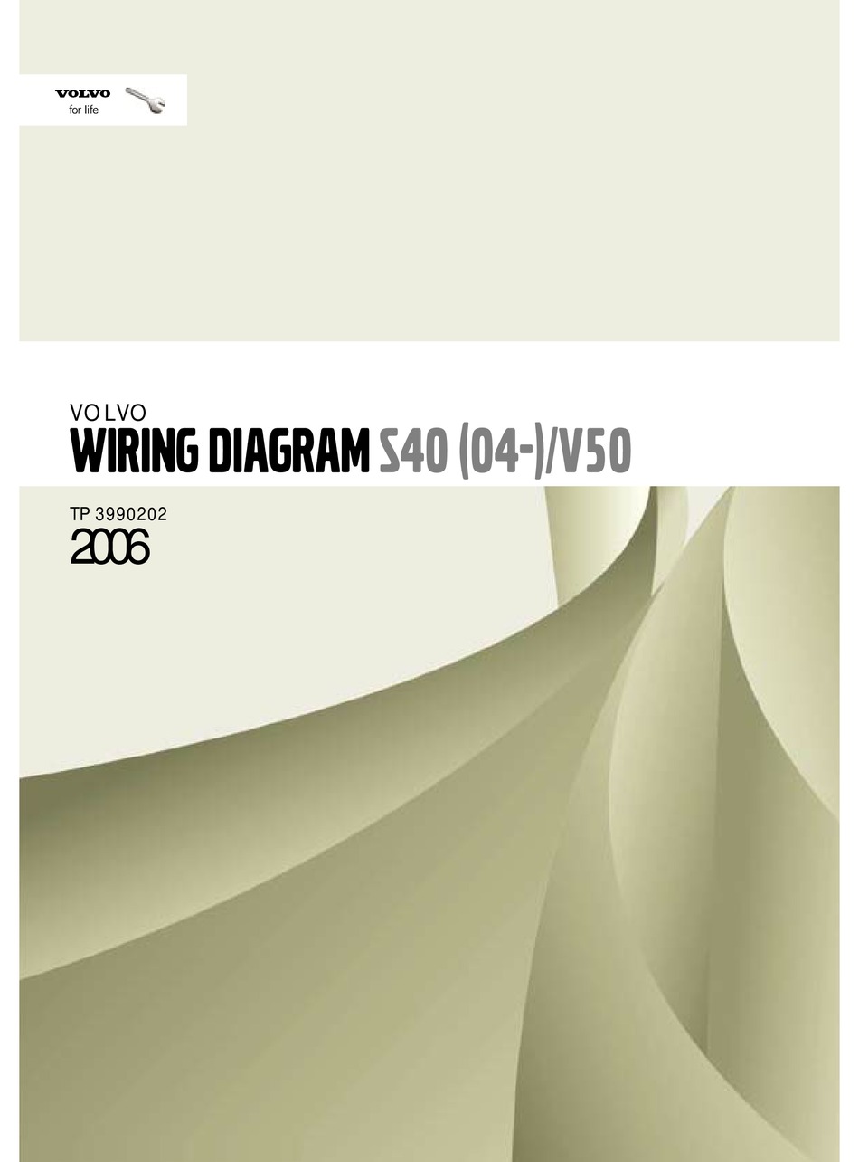 VOLVO S40 WIRING DIAGRAM Pdf Download | ManualsLib Volvo C30 Diagrams ManualsLib