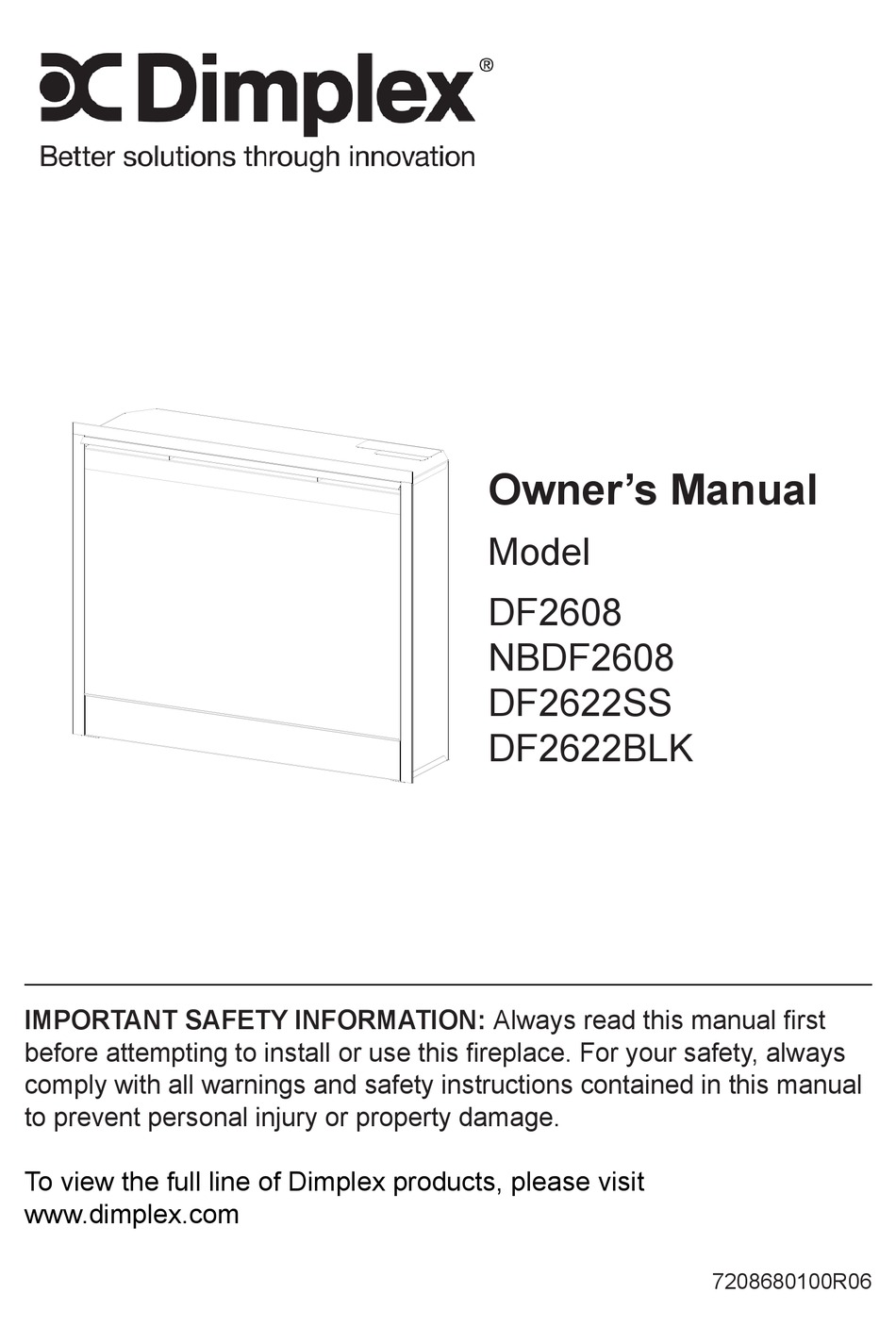 DIMPLEX DF2608 OWNER'S MANUAL Pdf Download ManualsLib