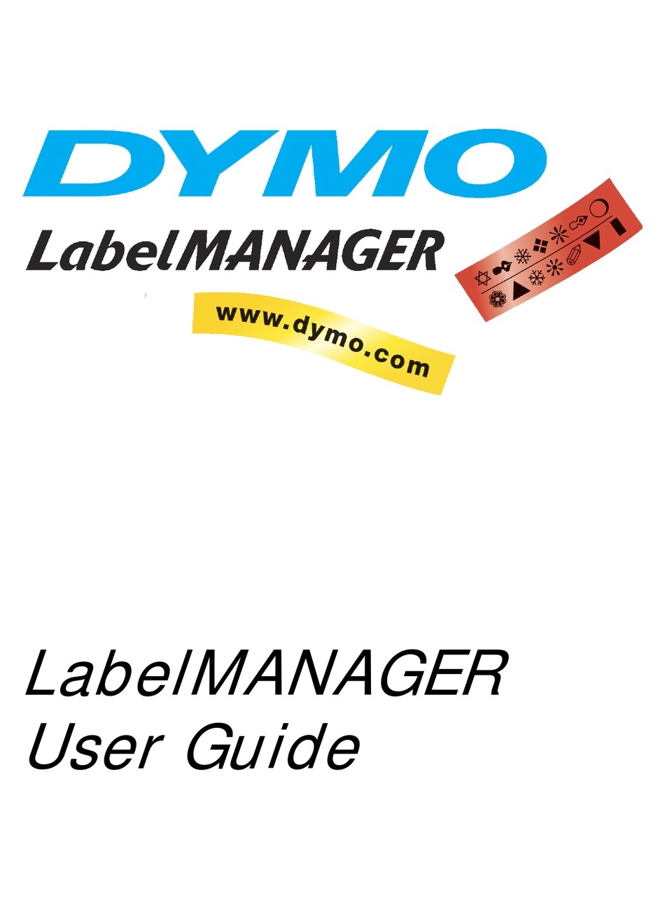 dymo-labelmanager-user-manual-pdf-download-manualslib