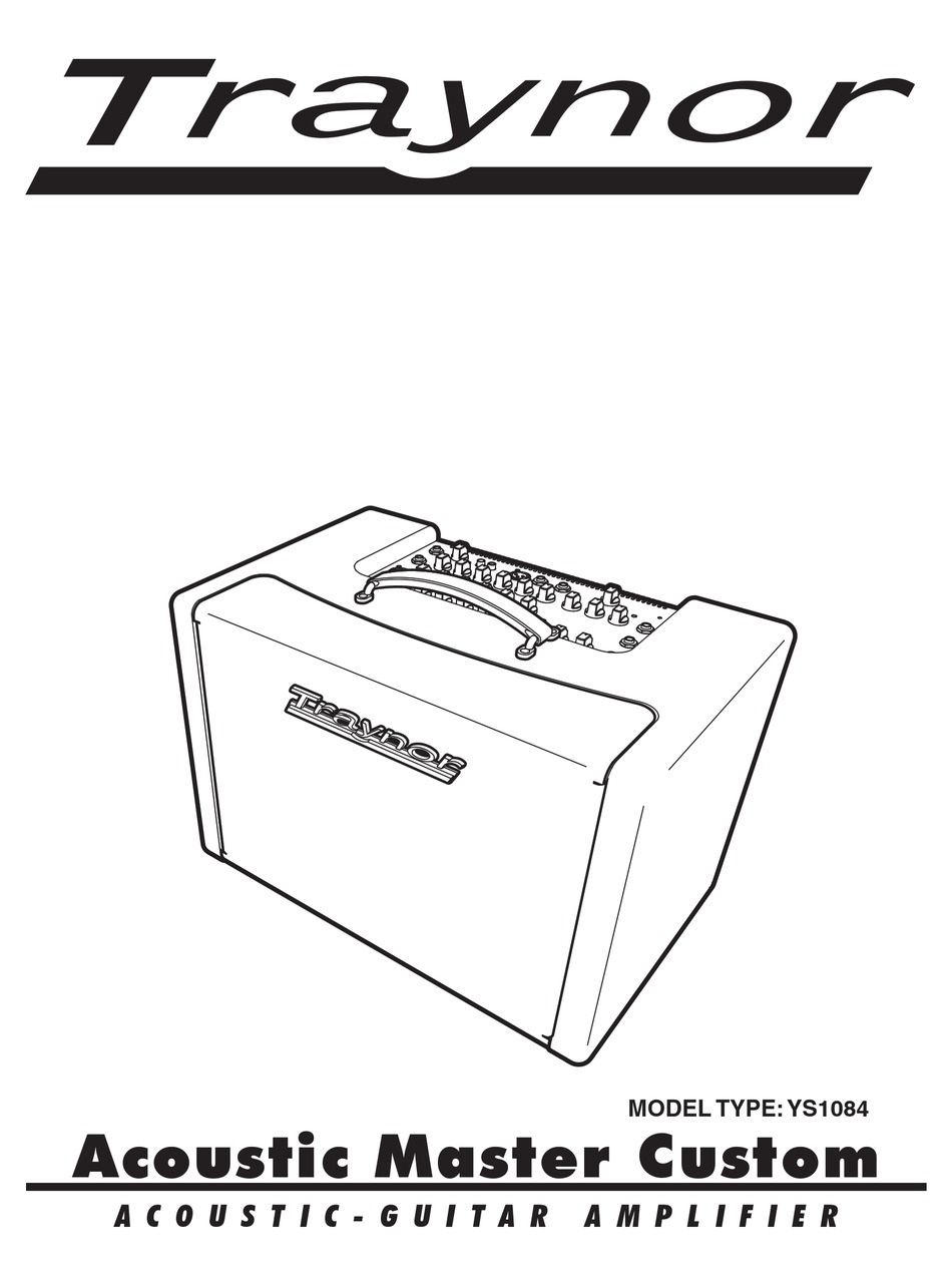traynor acoustic master custom
