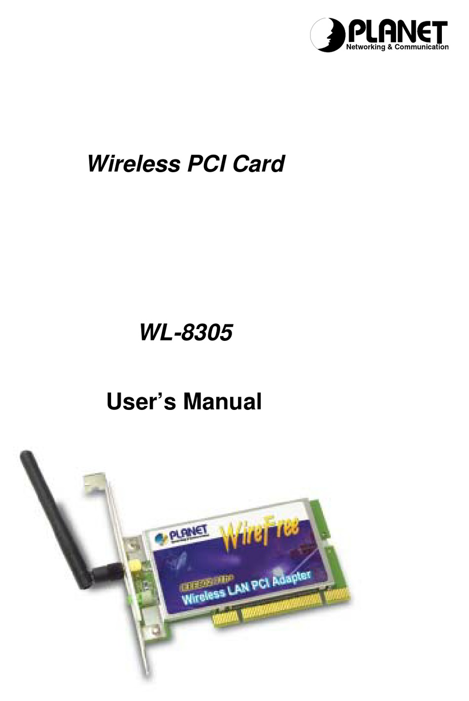 Planet Network & Wireless Cards Driver Download for windows