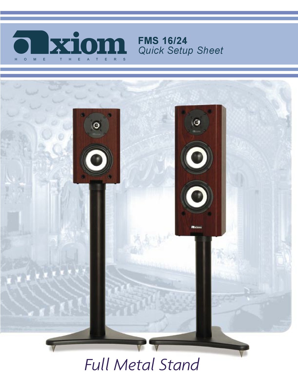 Axiom Millennia Speakers Top Quality,68 