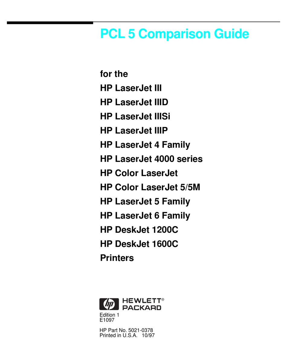 hp laserjet 6l printer user
