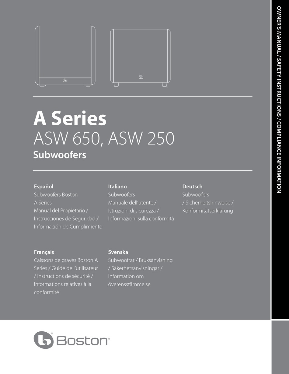 boston acoustics asw 650