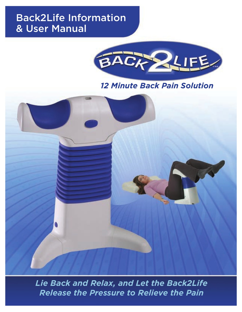 Backlife Continuous Motion Massager Machine for Lower Back Pain