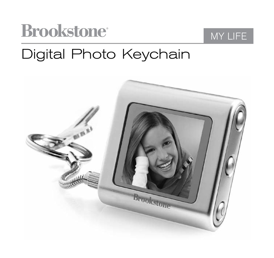 brookstone my life digital photo keychain driver