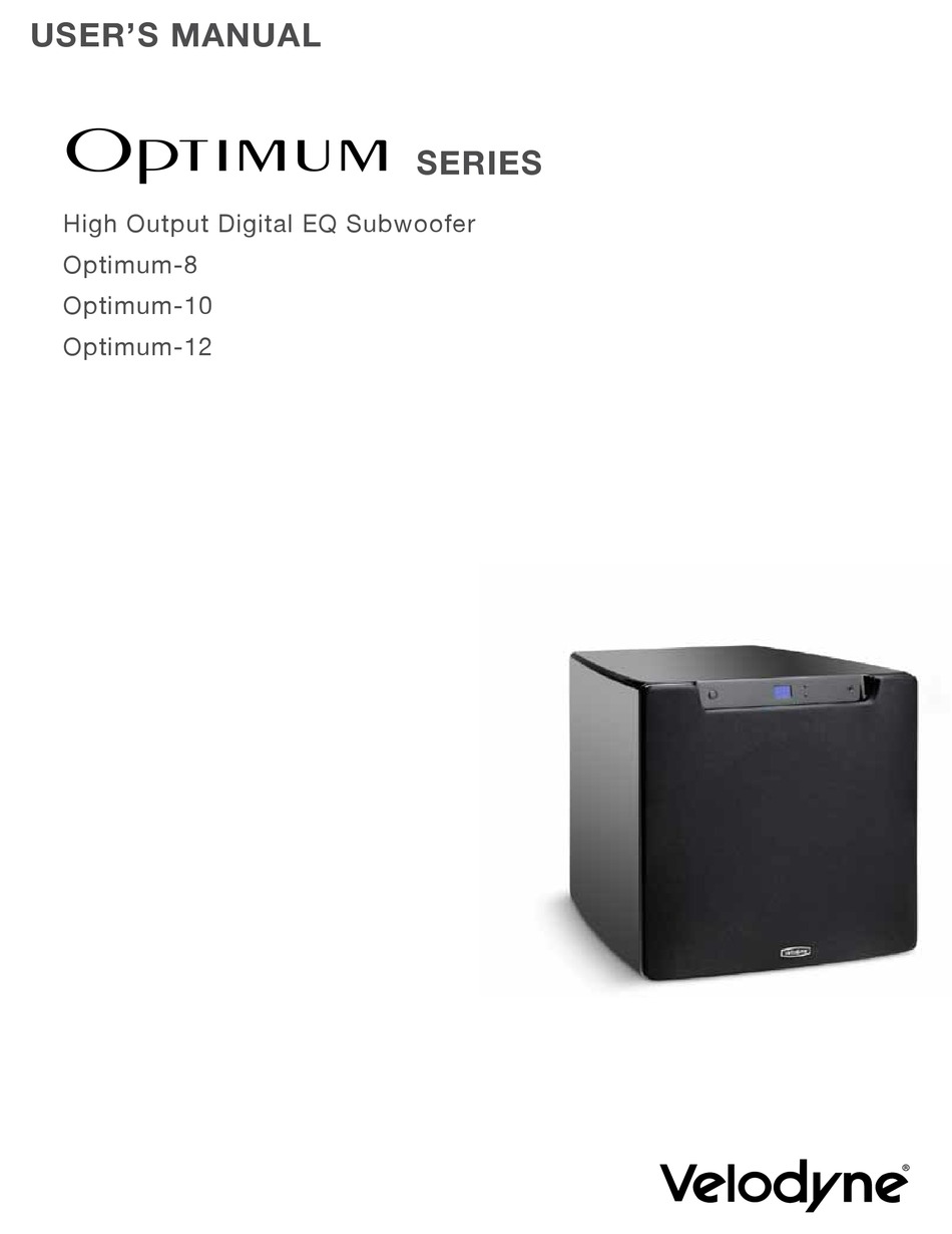 Velodyne store optimum 8