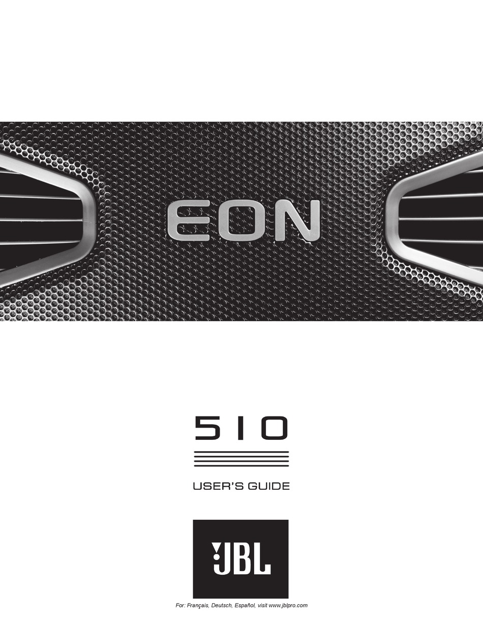 jbl eon 510 specs