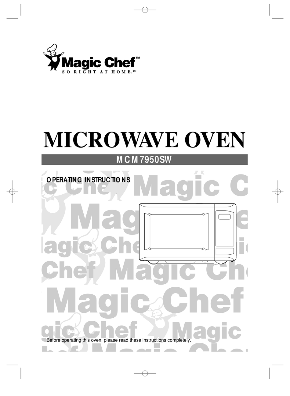 User manual Magic Chef MCIM22SV (English - 24 pages)