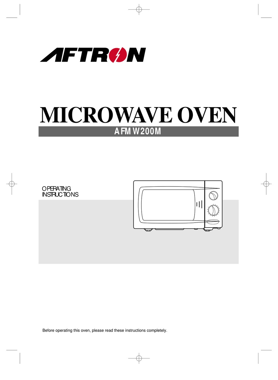 aftron microwave oven