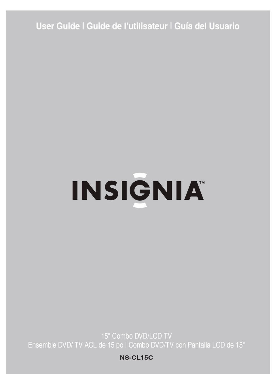 Insignia Ns Cl15c User Manual Pdf Download Manualslib