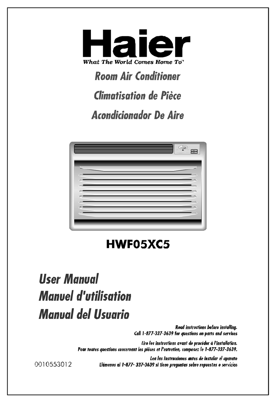 HAIER HWF XC USER MANUAL Pdf Download ManualsLib
