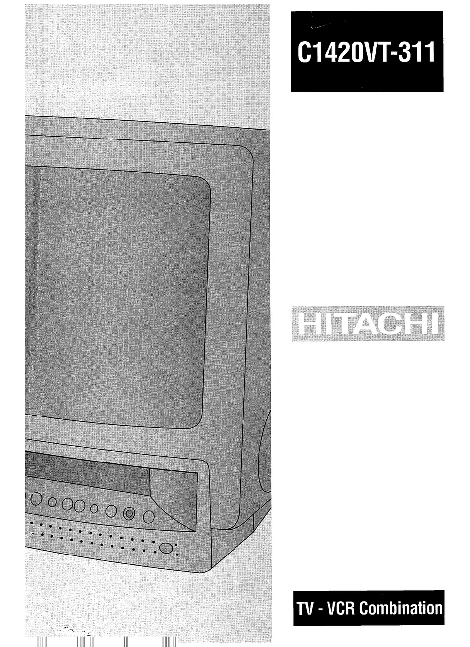 HITACHI C1420VT311 INSTRUCTION MANUAL Pdf Download ManualsLib