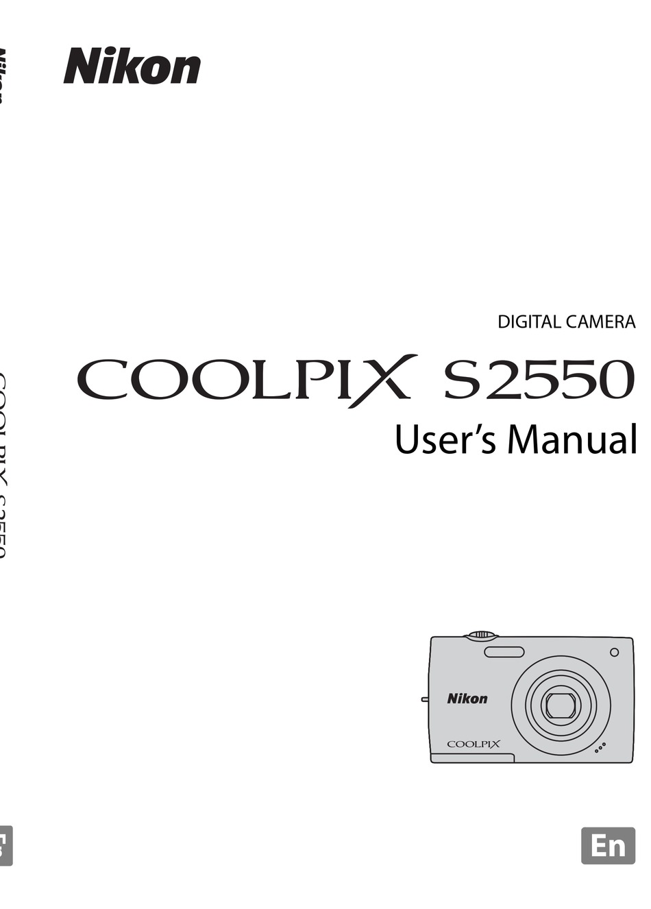 diameter Leuk vinden Tegenstander NIKON COOLPIX S2550 USER MANUAL Pdf Download | ManualsLib