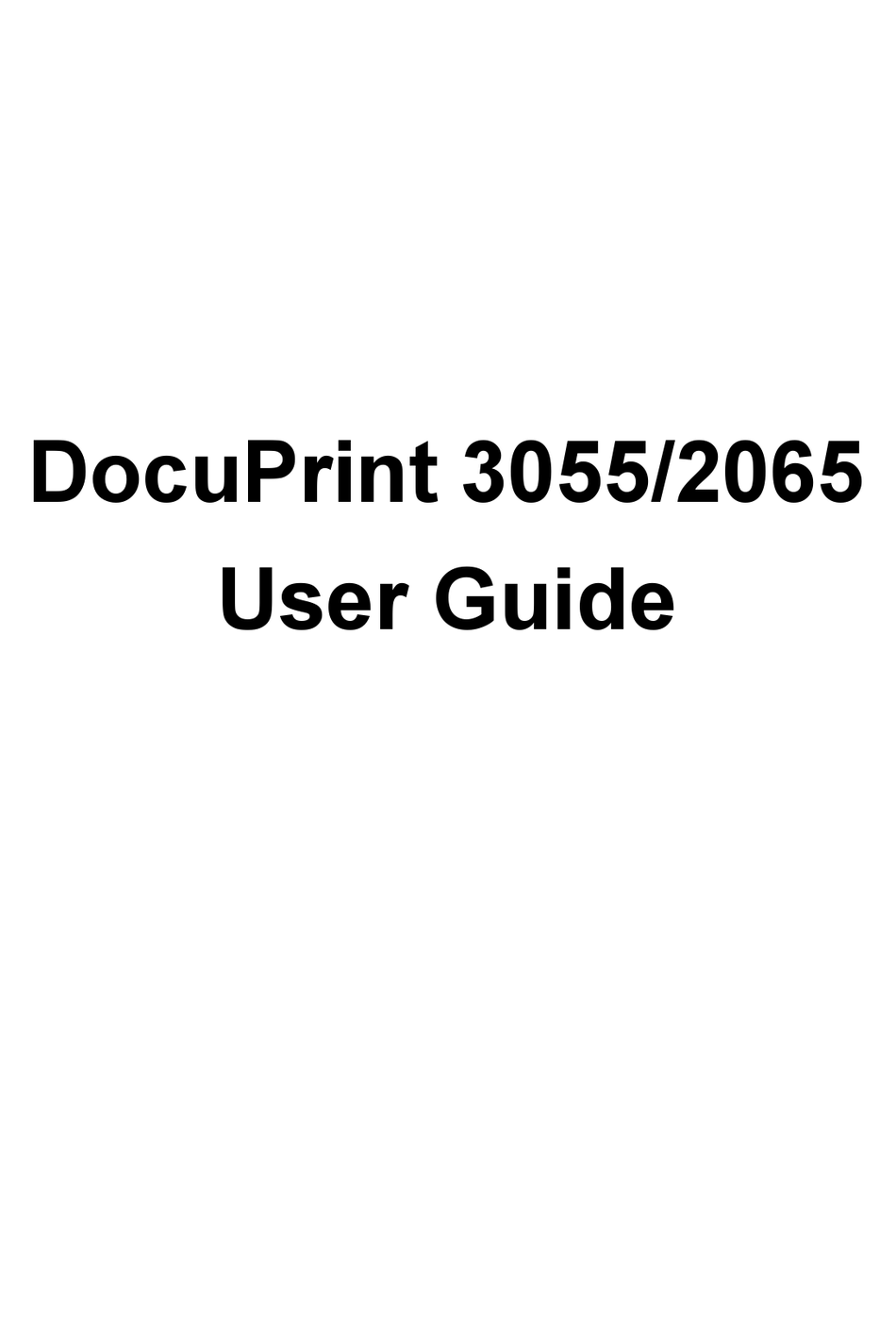 docuprint 3055