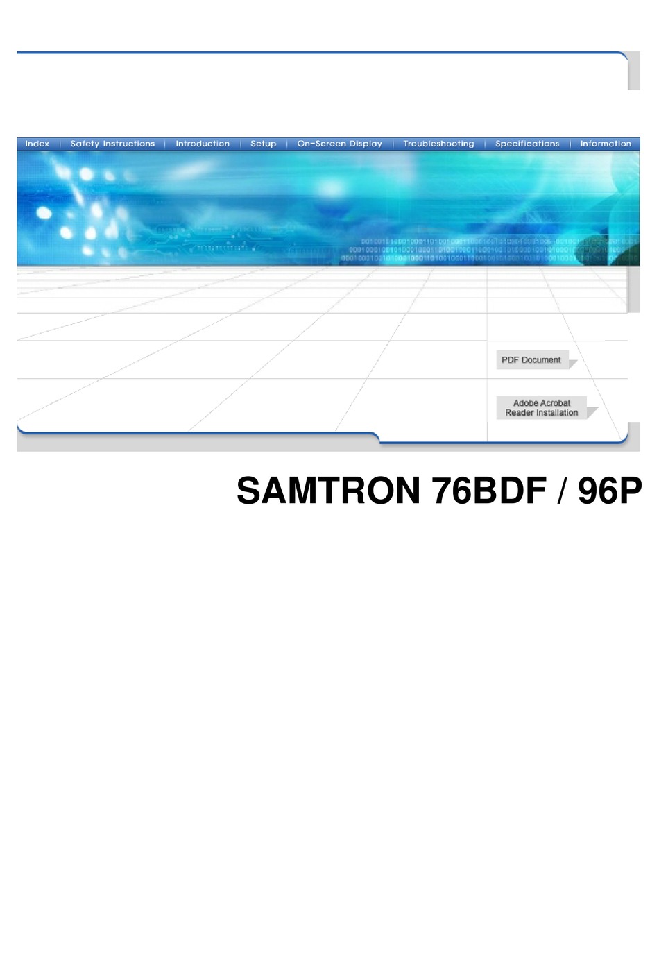 Samtron Monitors drivers