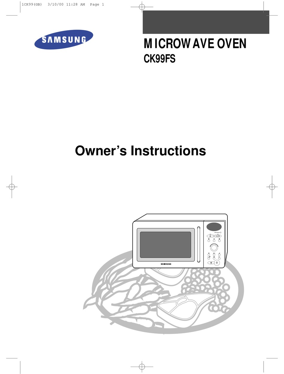 samsung ck95 microwave