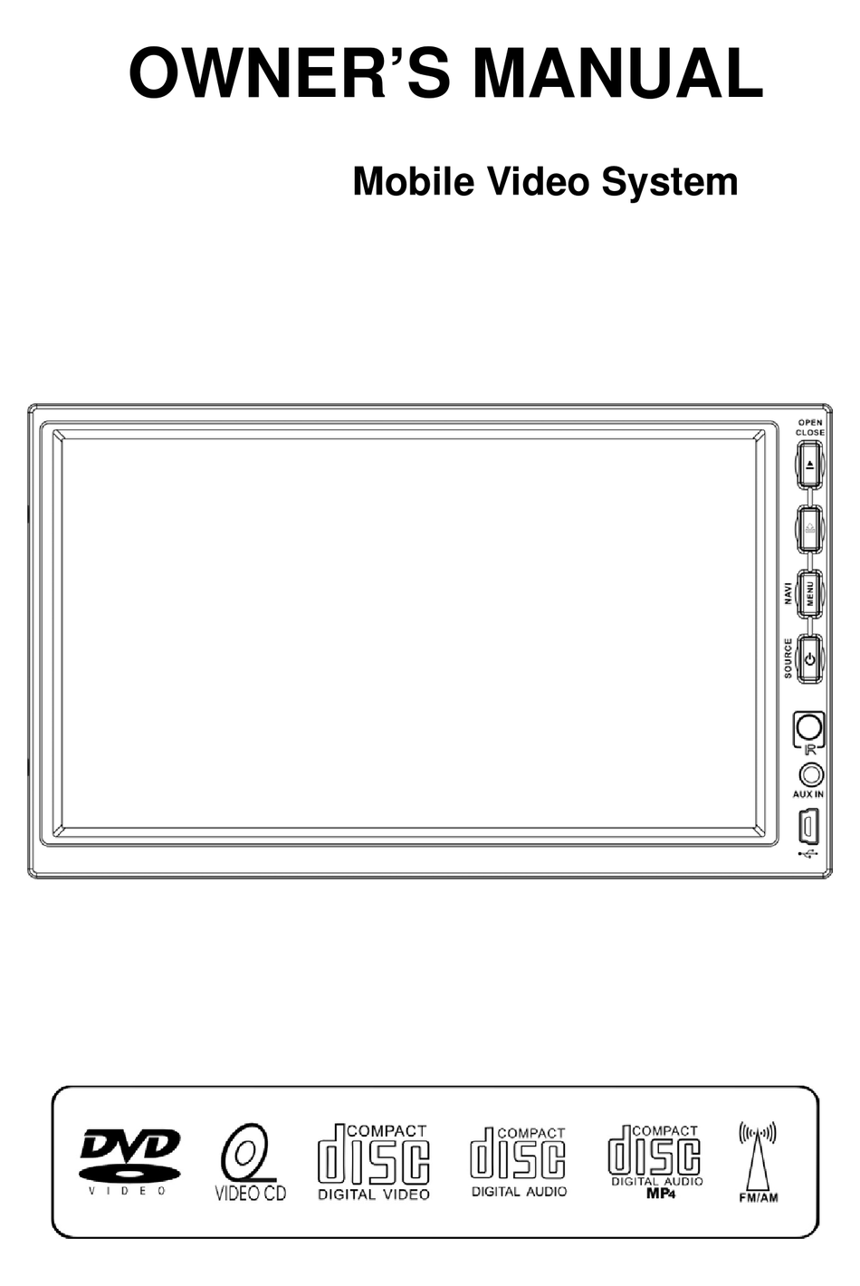 POWER ACOUSTIK PTID7002NR OWNER