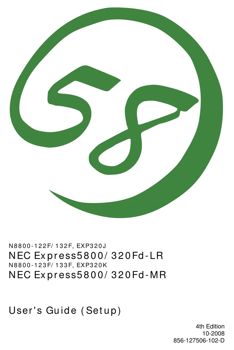 Nec Express5800 3fd Lr User Manual Pdf Download Manualslib