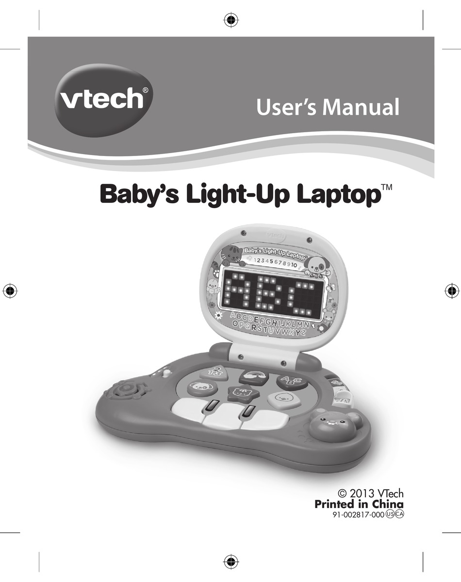 Vtech baby best sale light up laptop