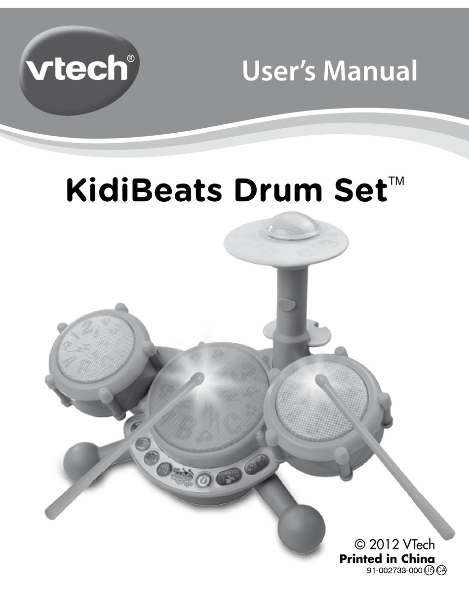 VTech Kidibeats Drum Set 