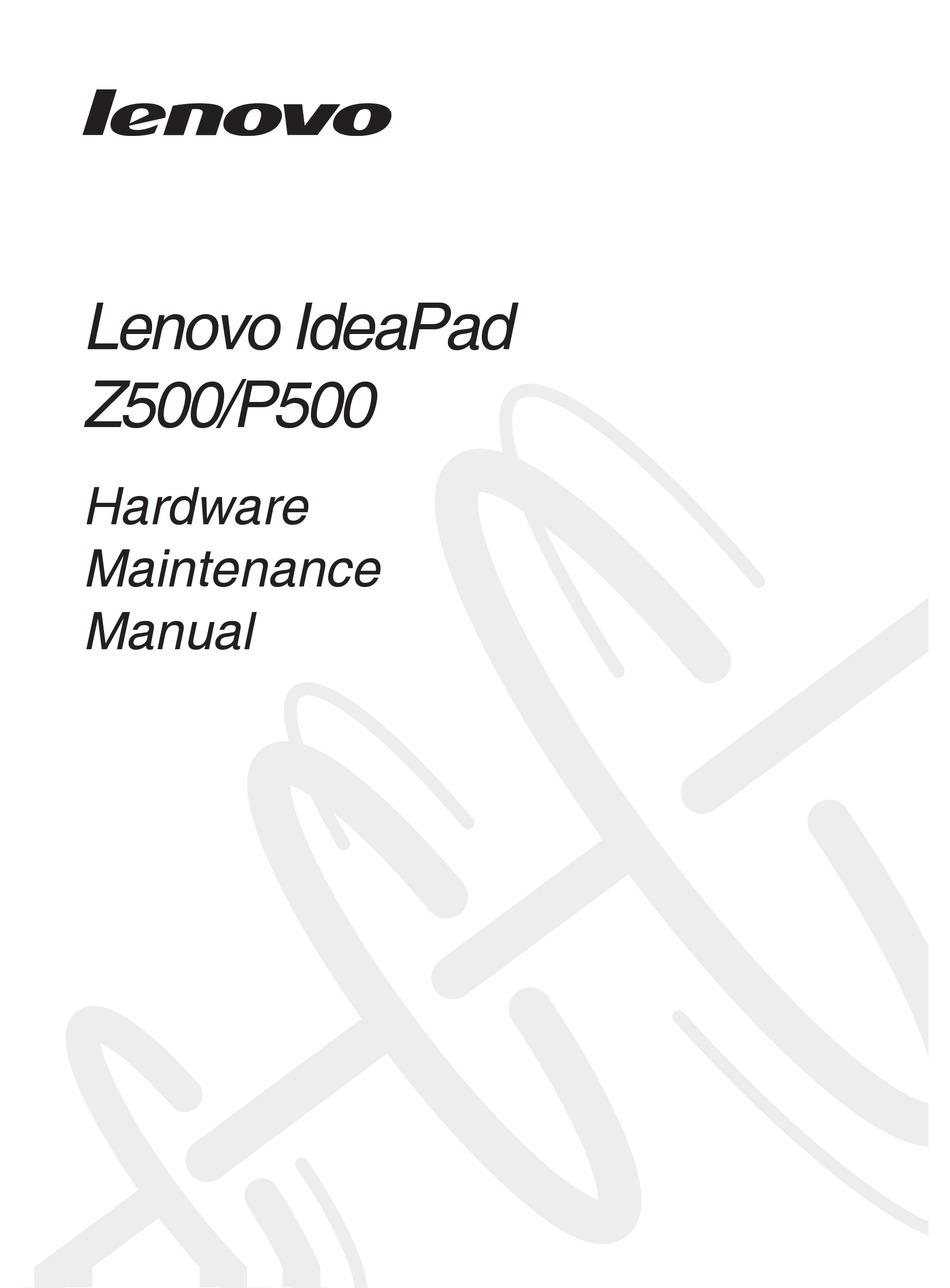 Lenovo Ideapad P500 Touch Hardware Maintenance Manual Pdf Download Manualslib