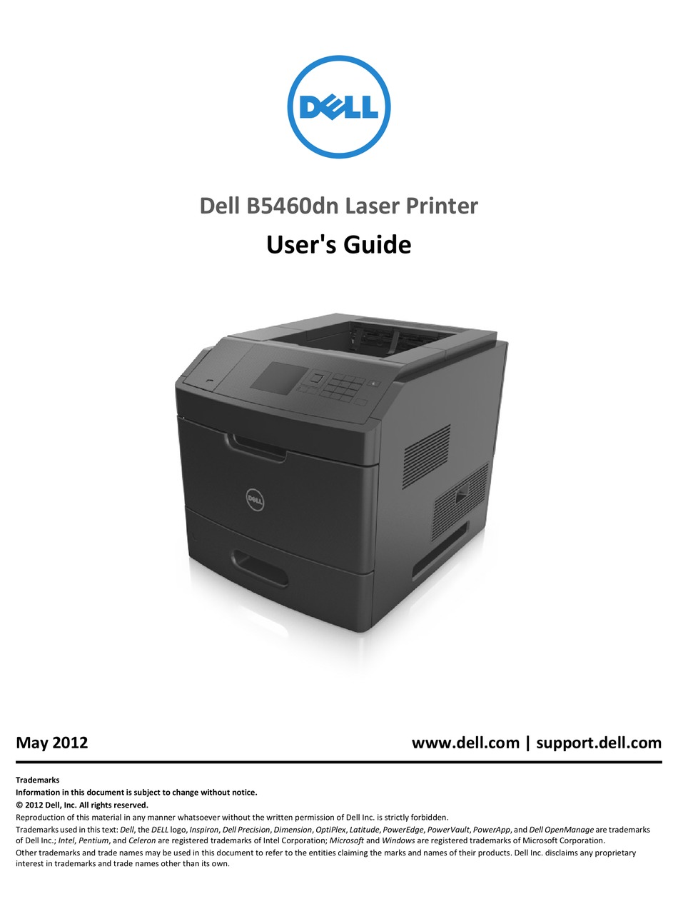 dell b2360dn printer not detected