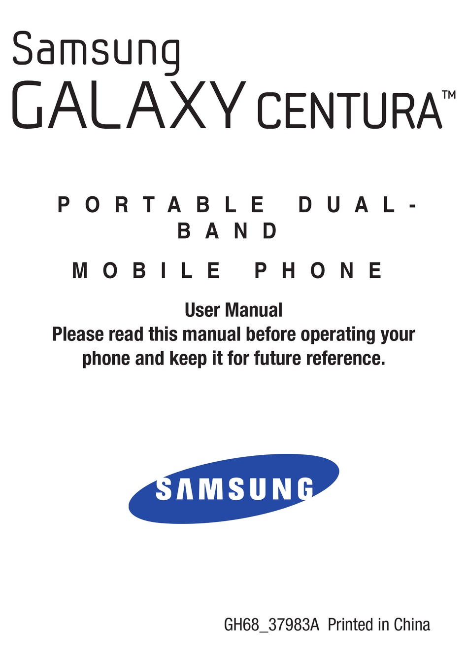 Samsung Sch S738c Galaxy Centura User Manual Pdf Download Manualslib