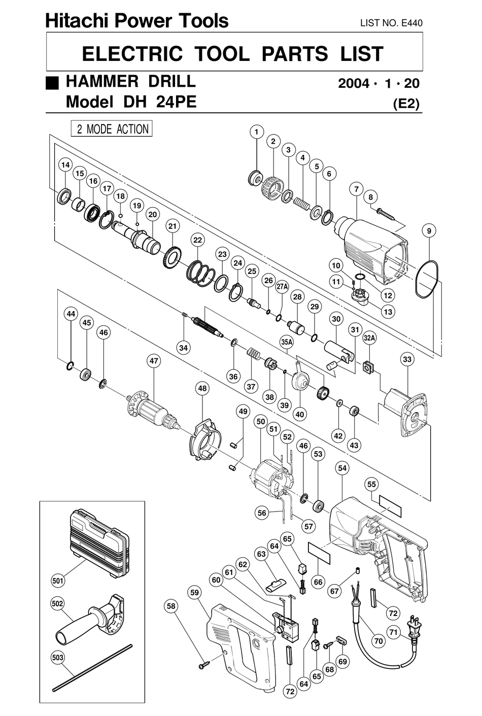 Hitachi dh24pc3 схема