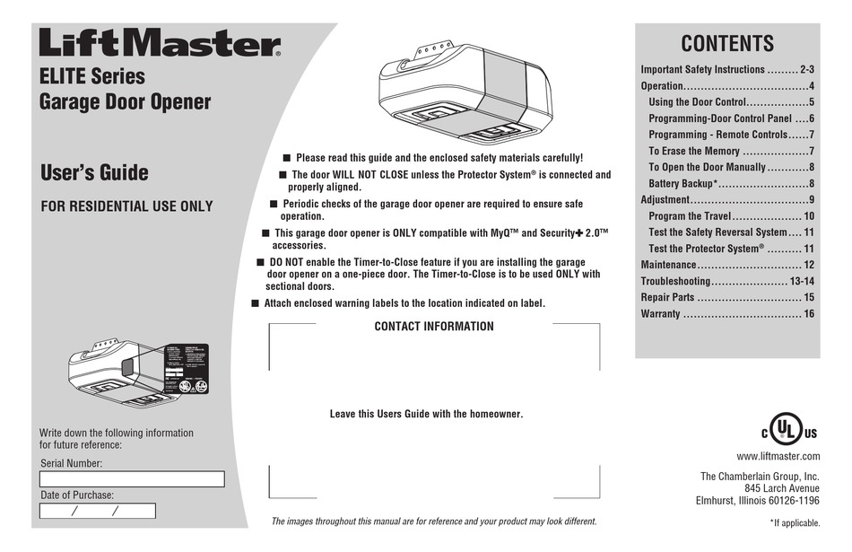 Chamberlain 8557 Manual Pdf, Liftmaster Garage Door Opener Instructions Remote Control